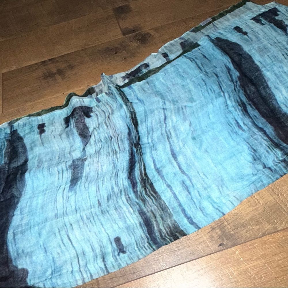 Weaven Steven Multicolor Sheer Scarf